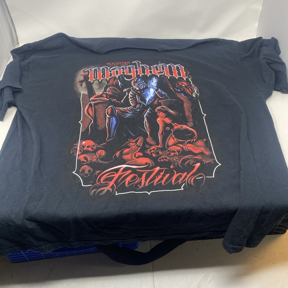 Mayhem Festival T Shirt Rockstar Energy 2XL